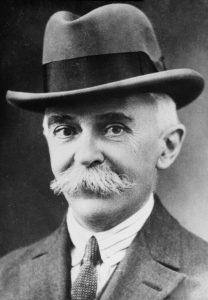 Pierre de Coubertin. Fotó: Wikipédia