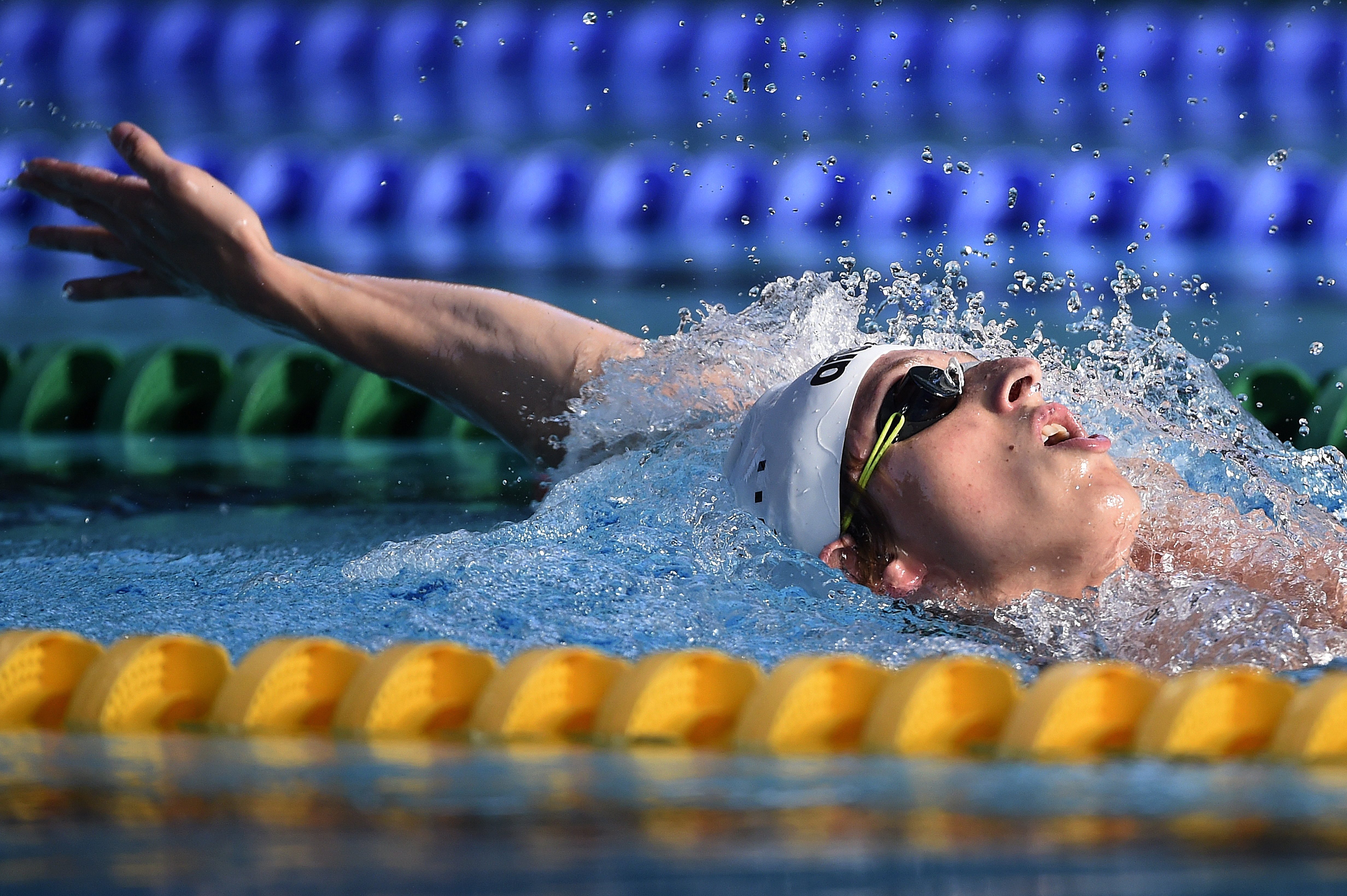 Budapest, 2016. július 12. Verrasztó Dávid úszó edz a Császár-Komjádi Béla Sportuszodában 2016. július 11-én. A sportoló a 200 és a 400 méteres vegyesúszás versenyszámában indul a riói olimpián. MTI Fotó: Kovács Tamás