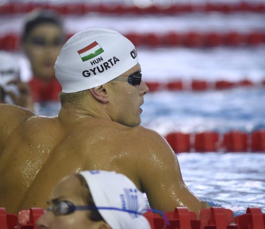Gyurta címvédőként 17. lett 200 méter mellen