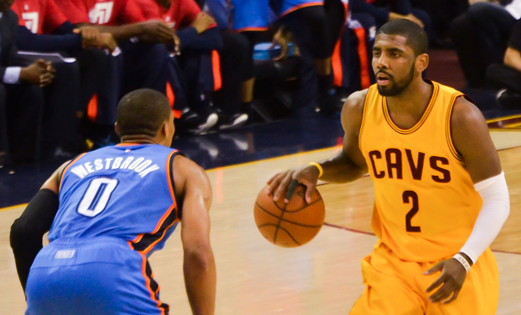 Kyrie Irving. Fotó: Erik Drost/Wikipédia